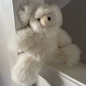 Fluffy Cream Teddy Bear